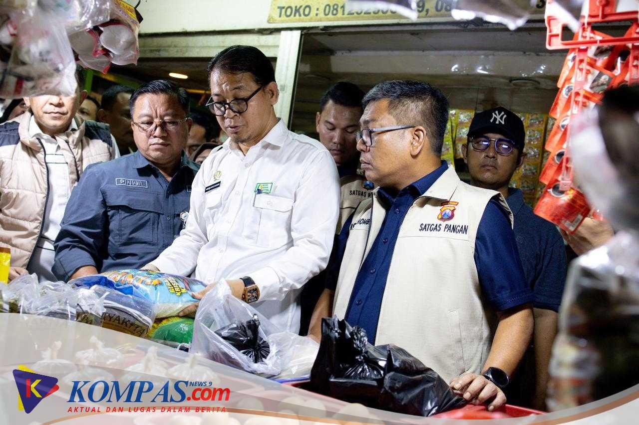 Jelang Nataru Satgas Pengendalian Harga Beras Jawa Timur Sidak Pasar di Surabaya