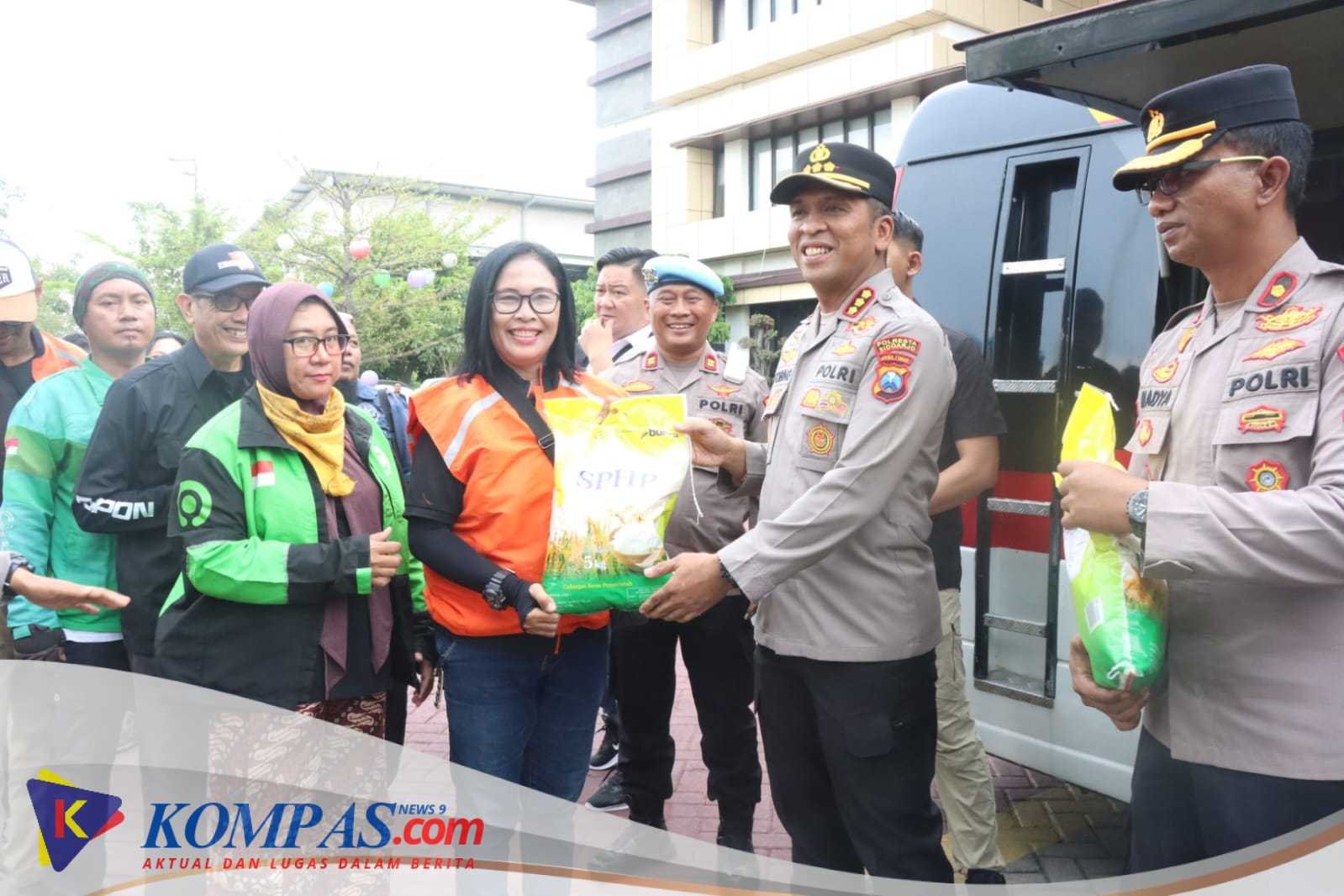 Apel Ojek Online, Siap Jaga Kamtibmas Sidoarjo
