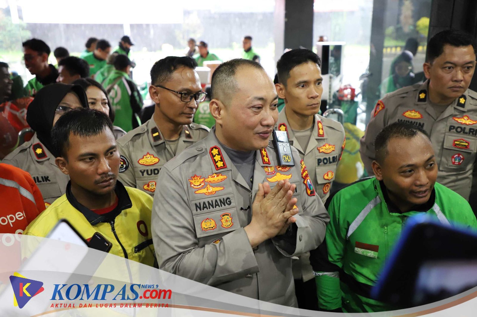 Sinergi Polresta Malang Kota Bersama Ojol Komitmen Jaga Kamtibmas