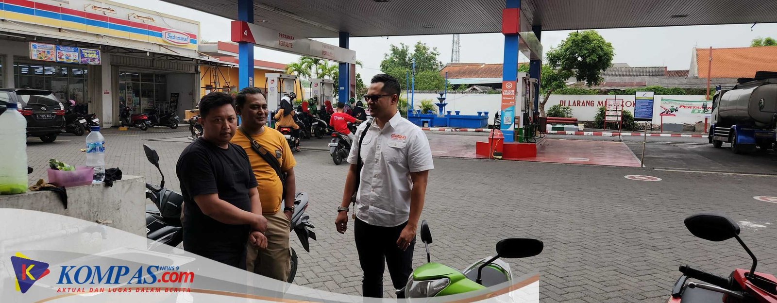 Gerak Cepat Polsek Krian Tanggapi Informasi Pertalite Tercampur Air di Medsos