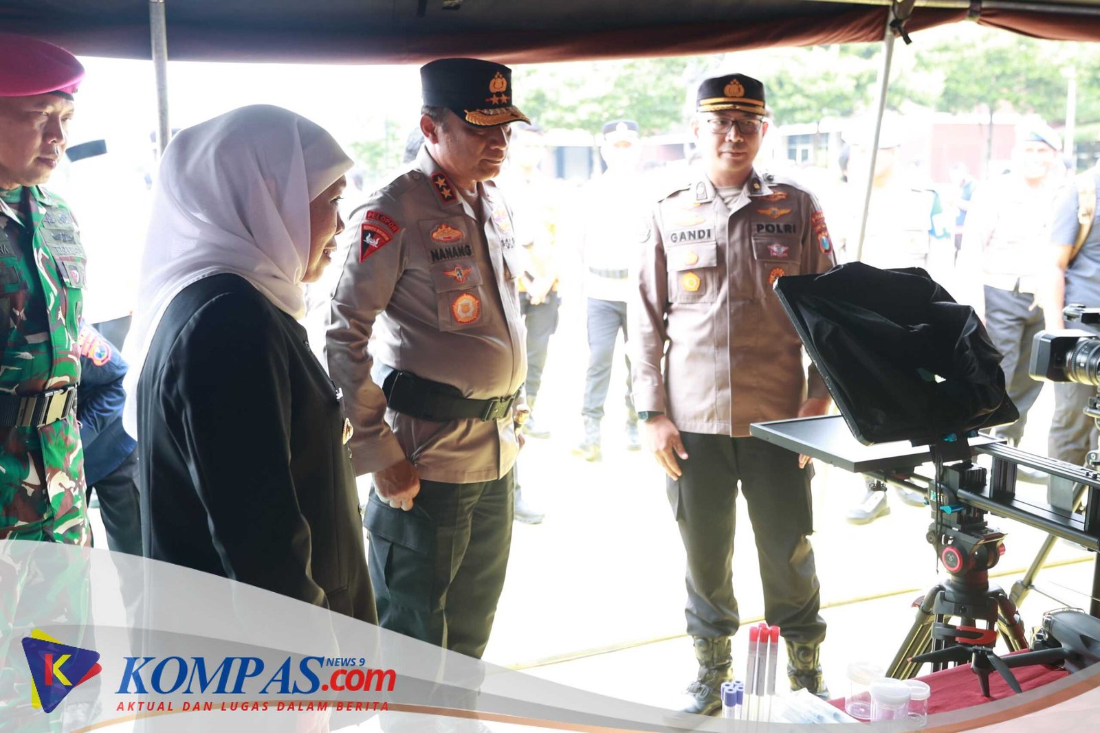 Kapoda Jatim Bersama Gubernur Tinjau Kesiapan Alat Mitigasi Bencana Hadapi Cuaca Ekstrem