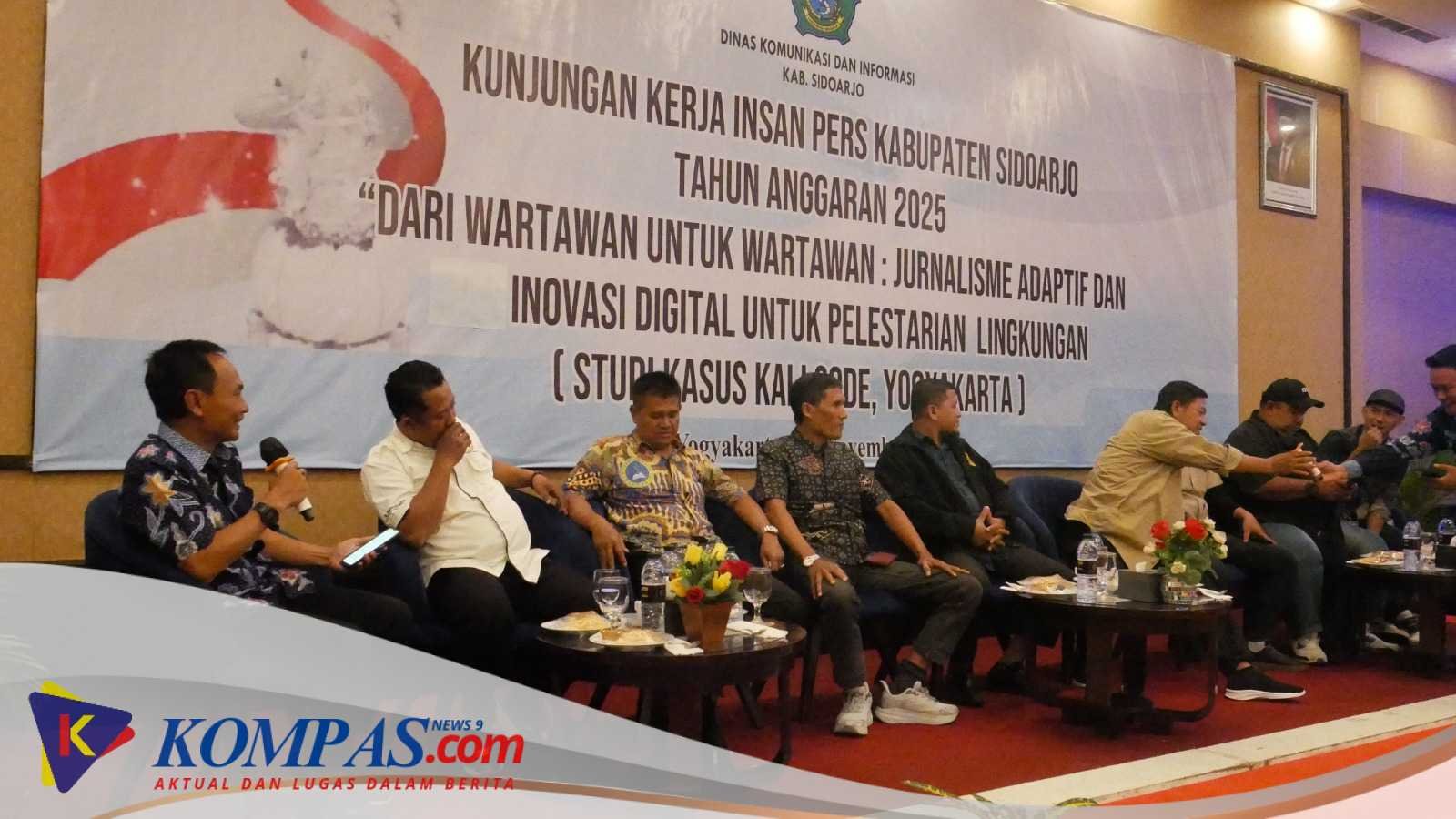 Pemkab Sidoarjo Kuatkan Kapasitas Wartawan Sekaligus Ajak Tuntaskan Permasalahan Sampah Sungai
