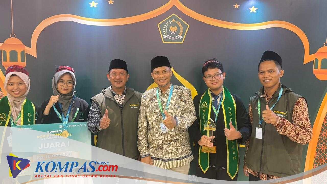 TIGA SISWA SMA AL MUSLIM RAIH JUARA 1 NASIONAL LOMBA SOCIAL MEDIA CHALLENGE KEMENTERIAN AGAMA