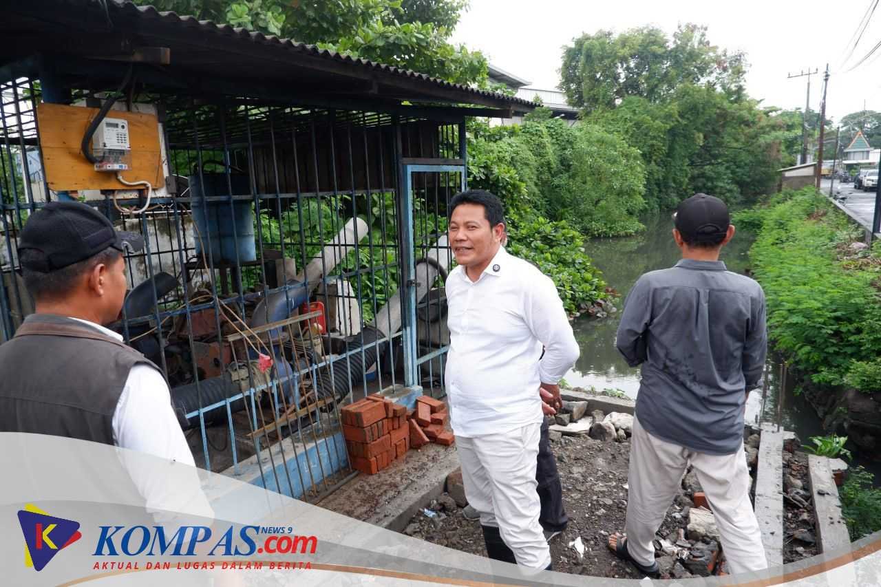 Bupati Subandi Sidak Wisma Tropodo, Temukan Pompa Usang dan Saluran Tertutup