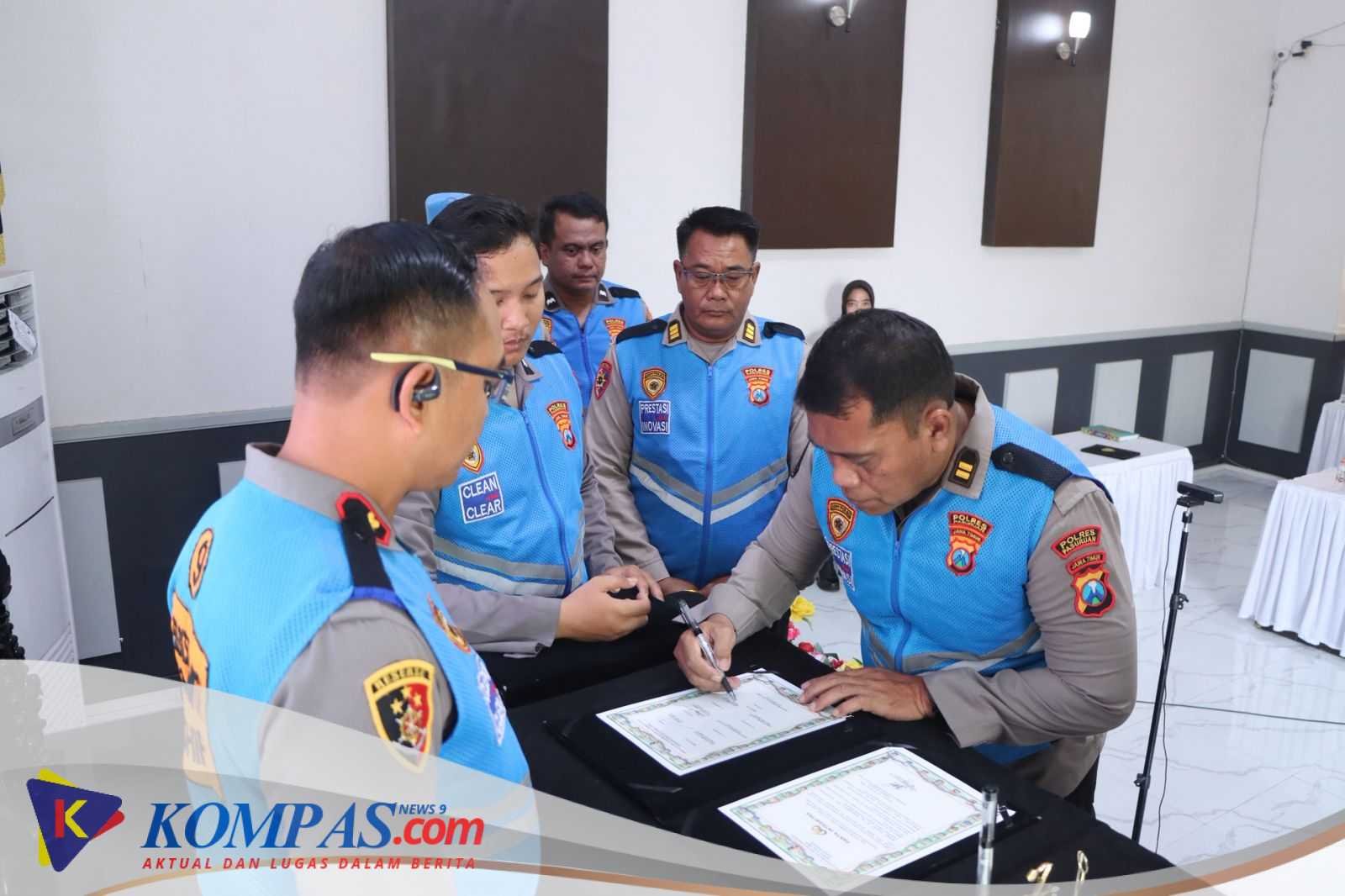 39 Calon Bintara Brimob Lulus Seleksi Administrasi di Polres Pasuruan, Resmi Masuk Tahap Berikutnya