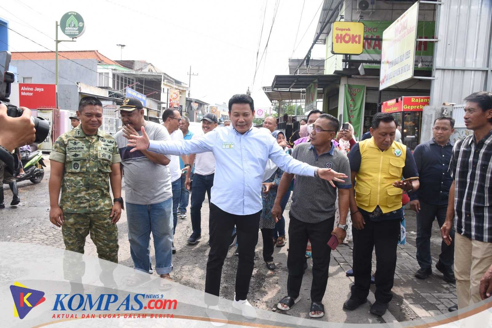 Bupati Subandi Sidak Jalan Rusak di Bluru Kidul, Pastikan Betonisasi 1,6 Km Usai Lebaran 2026
