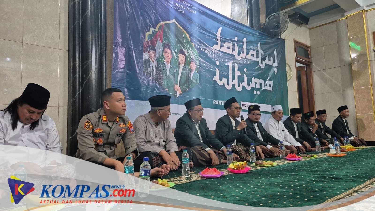 Kapolsek Wonoayu Hadiri Lailatul Ijtima, Perkuat Sinergitas dengan Tokoh Agama