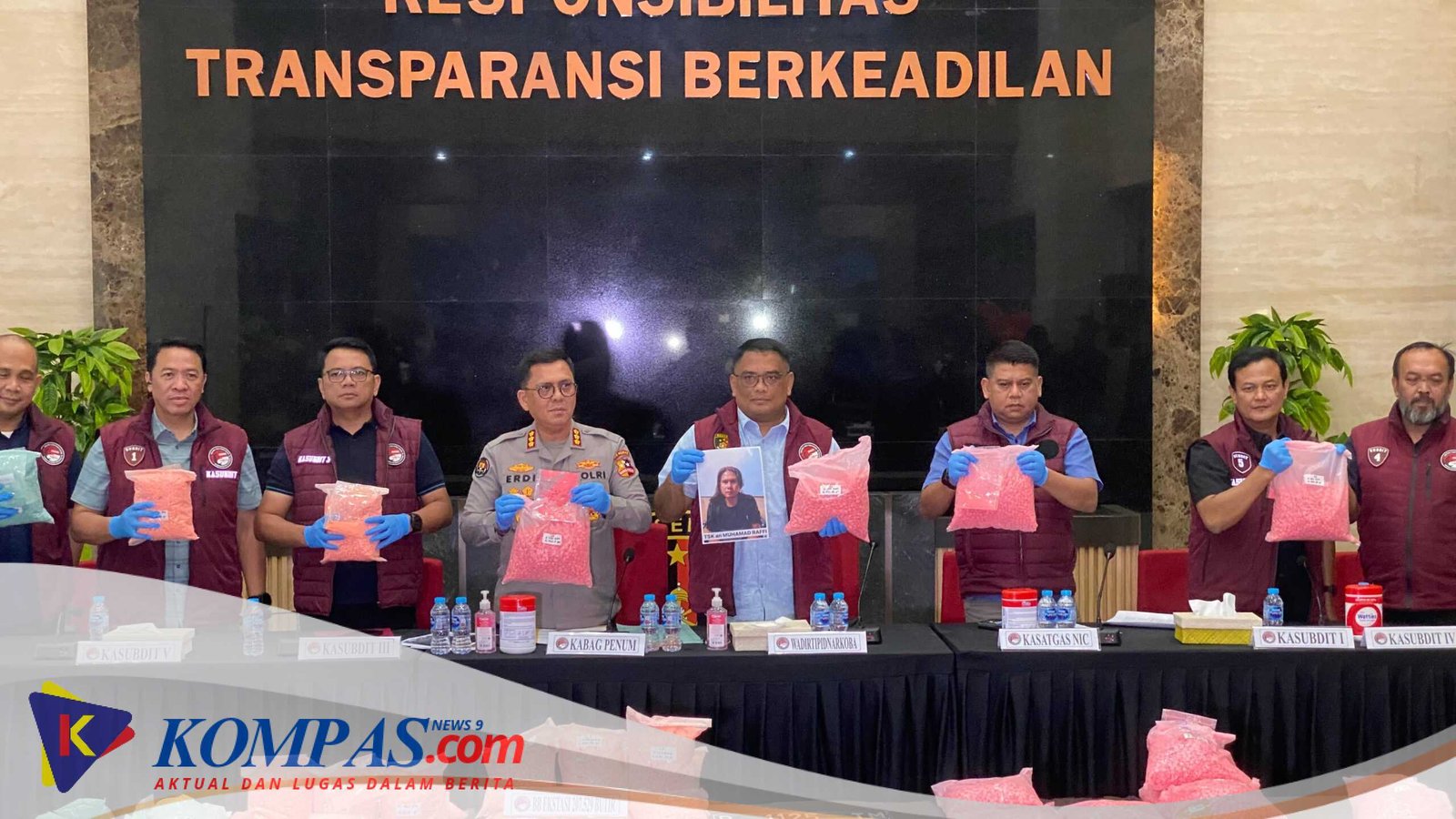 Pengungkapan Pemilik Ekstasi di Tol Lampung, Bareskrim Polri Tetapkan MR sebagai Tersangka
