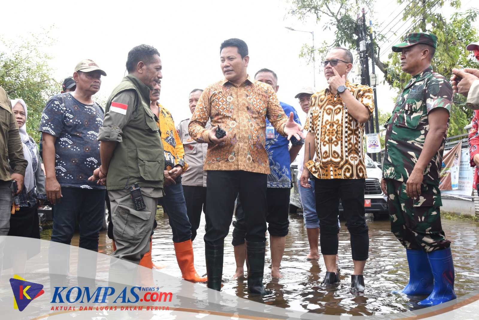 Bupati Sidoarjo Gandeng ITS Kaji Penyebab Banjir Desa Kedungbanteng Tanggulangin