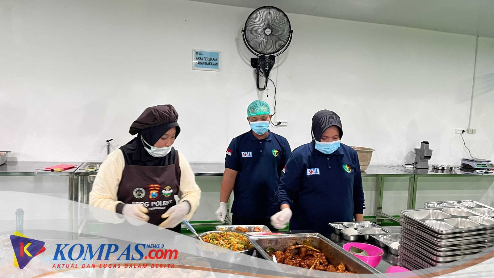 SPPG Polres Trenggalek Bersertifikat Laik Higiene Sanitasi Resmi Dioperasikan