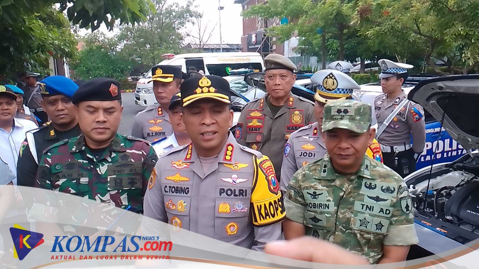 Apel Gelar Pasukan Ops Zebra Semeru 2025 Polresta Sidoarjo di Mulai
