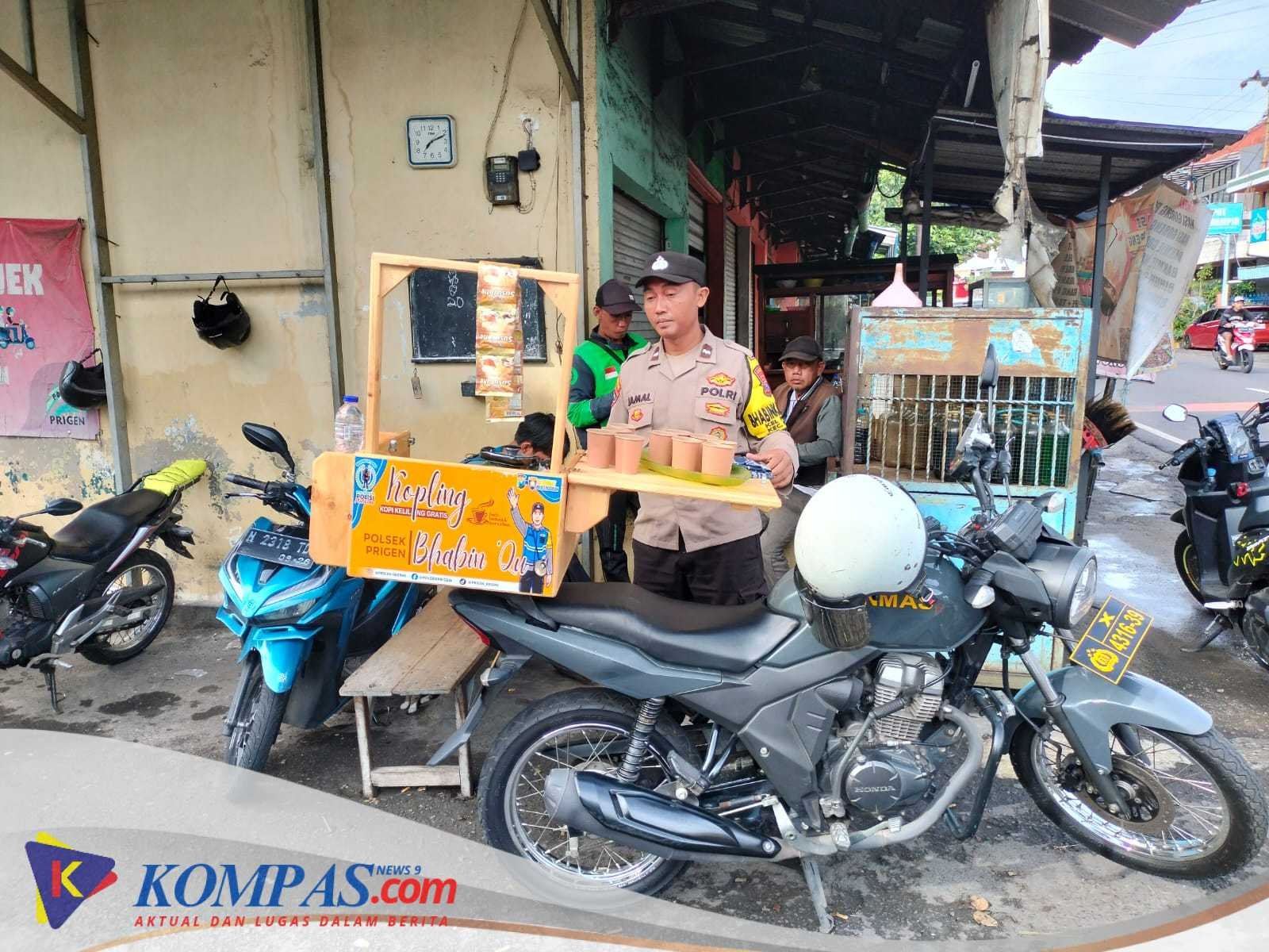 Polsek Prigen Gelar KOPLING, Polisi Ngopi Bareng Warga untuk Jaga Kamtibmas