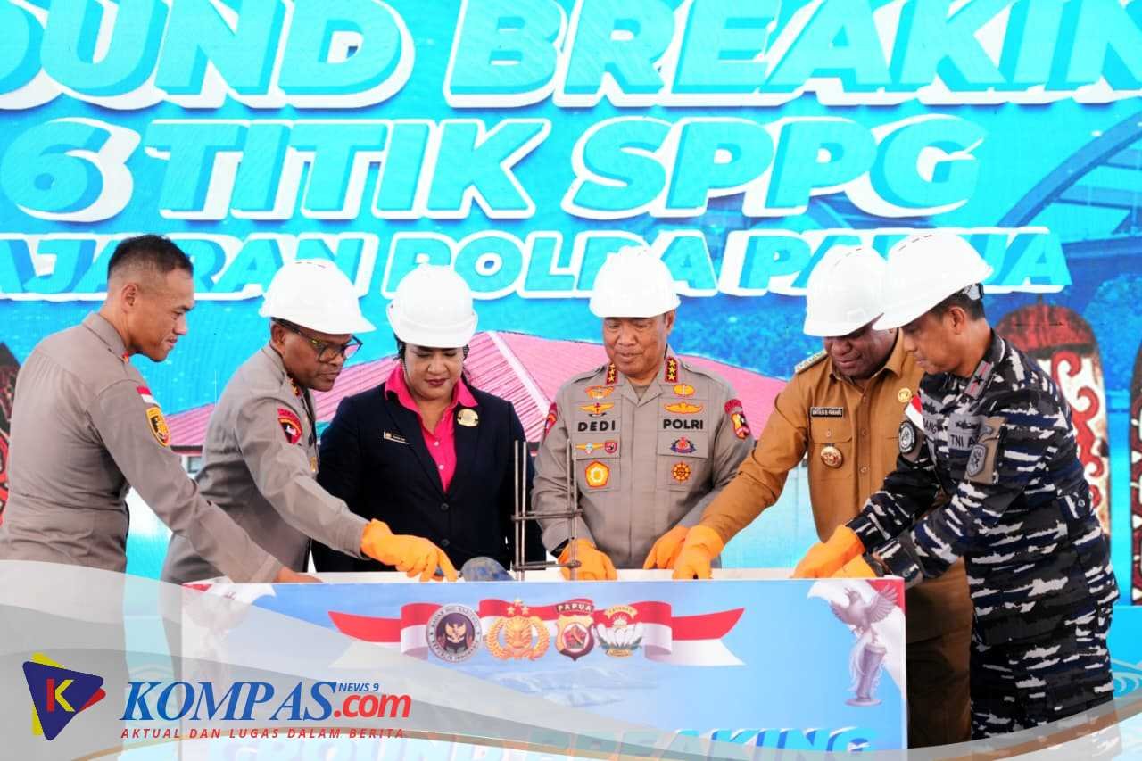 Polri Lakukan Groundbreaking 6 SPPG Baru di Papua, Wakapolri: “Ini Investasi Pelayanan untuk Rakyat