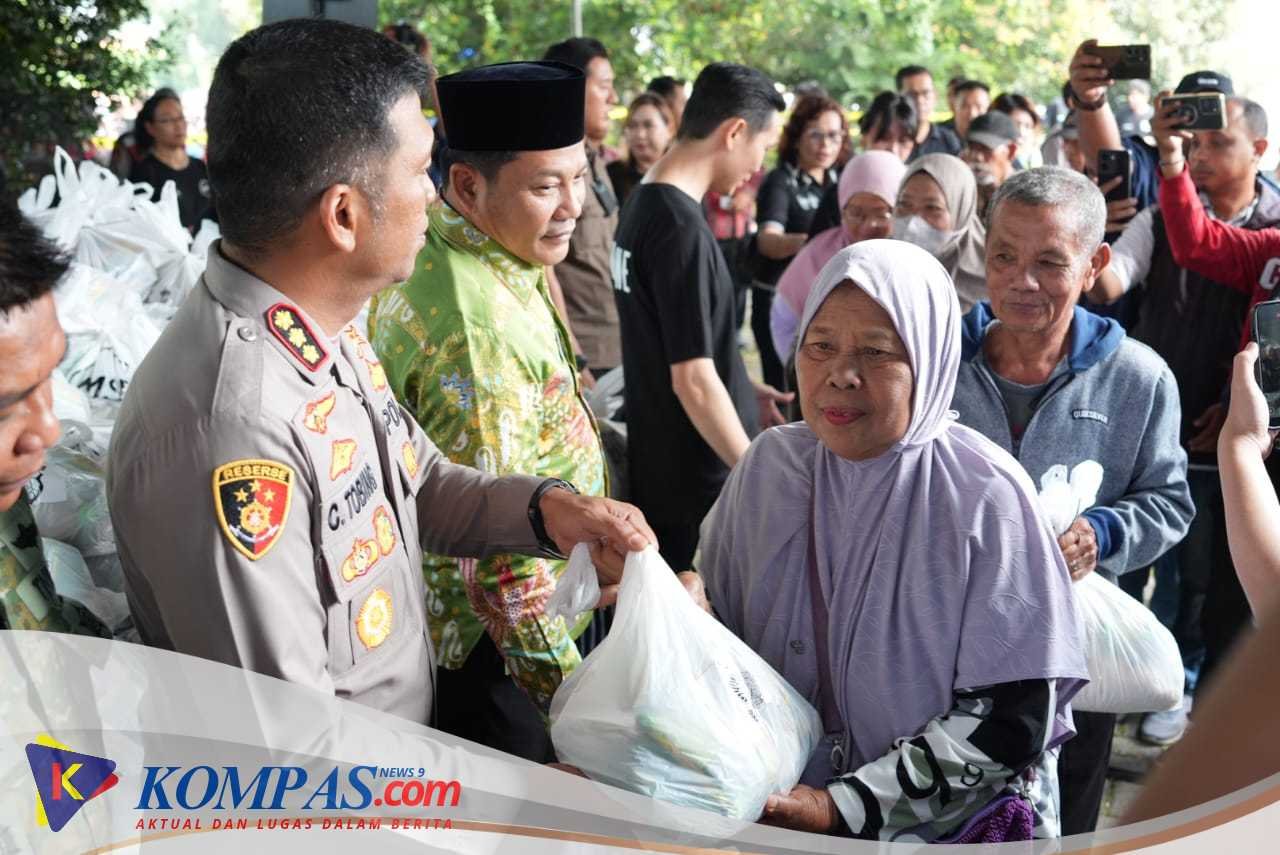 Sambut Natal, Mawar Sharon Gandeng Pemkab dan Polresta Sidoarjo Bagikan Bantuan Masyarakat