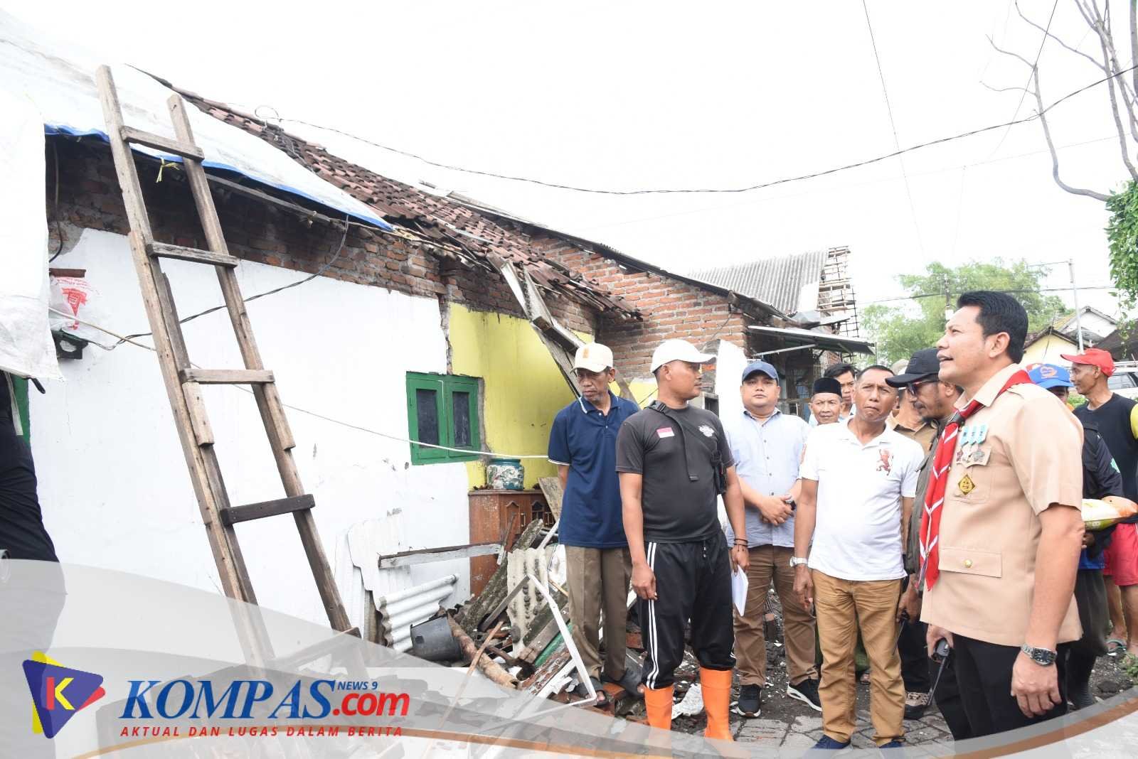 Pemkab Sidoarjo Siapkan Bantuan Perbaikan Rumah Terdampak Angin Putingbeliung