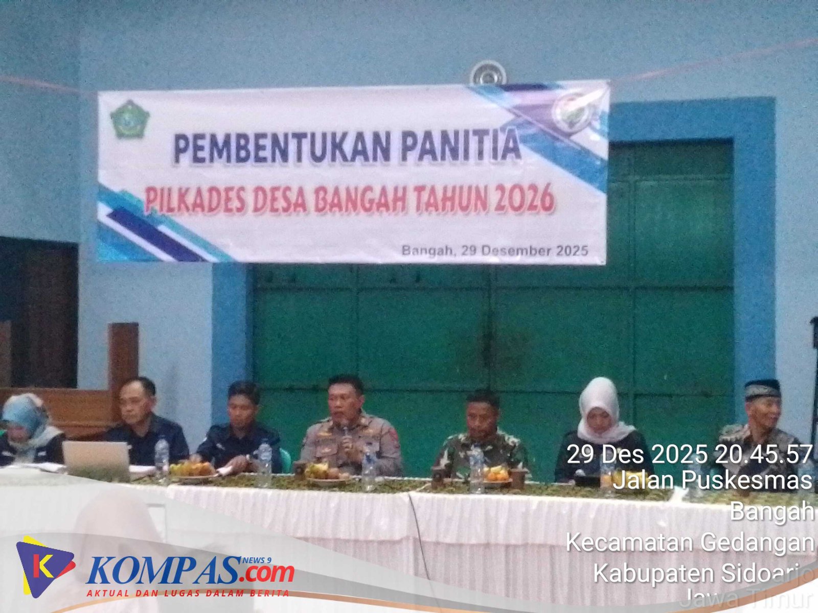 Pembentukan Panitia Pilkades Desa Bangah Tahun 2026 Dimulai