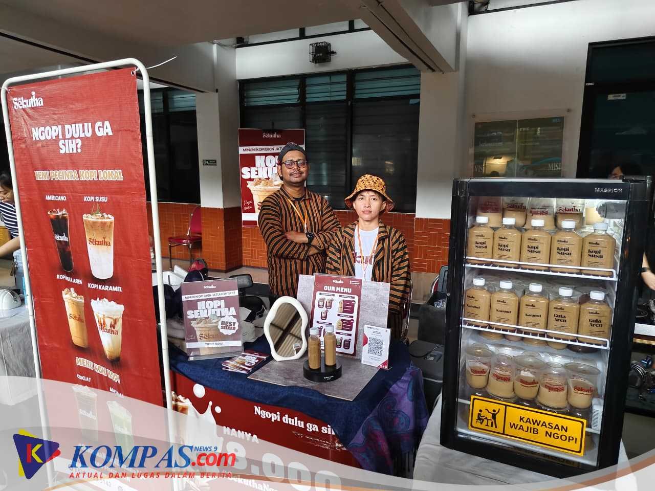 Perpaduan Budaya dan Kreativitas, Kopi Sekutha Jadi Primadona di UNNOFEST Ubaya