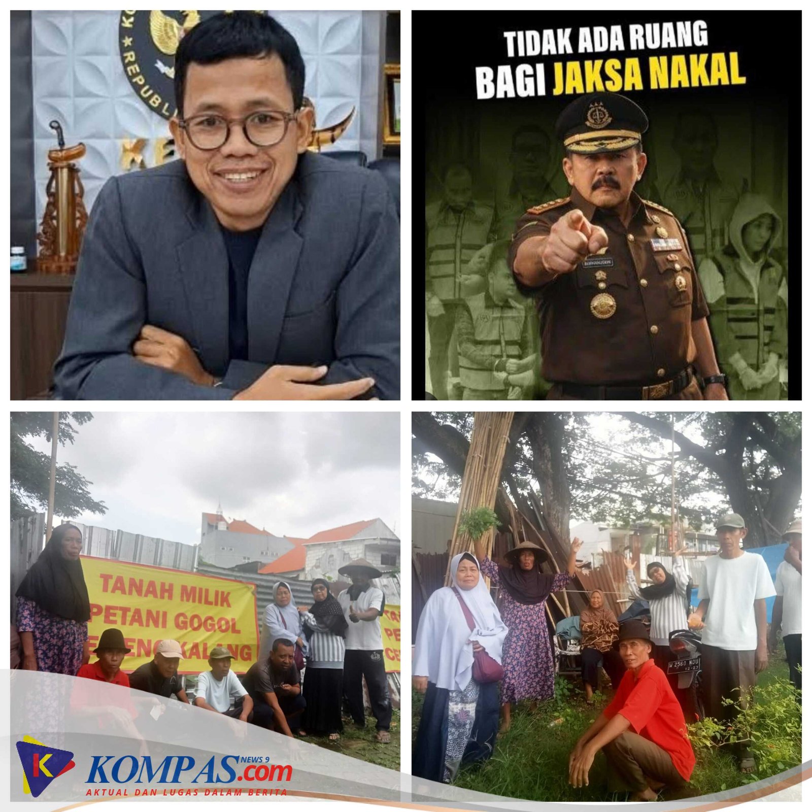 Diduga Tak Responsif, Komjak RI Dikritik Warga Terkait Aduan Dugaan Gogol Tanah Cemengkalang Yang Belum Diselesaikan
