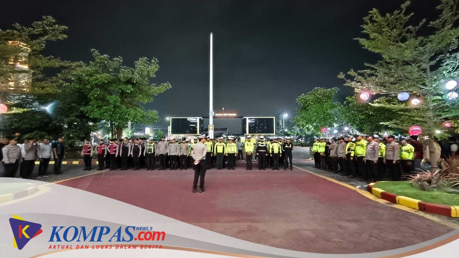 Polresta Sidoarjo Gelar Apel Siaga dan Patroli Kamtibmas Selama Libur Panjang Isra Miraj