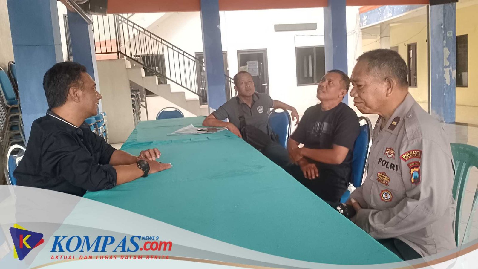 Kanit Reskrim Polsek Tanggulangin Selidiki Dugaan Pembakaran Pos Gardu Pemancingan