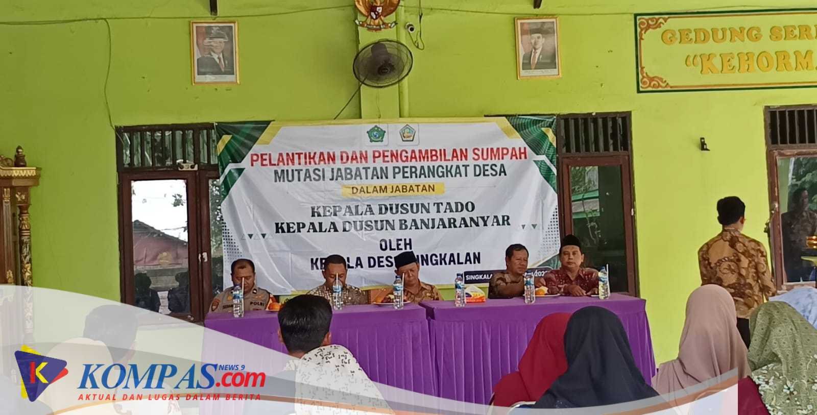 Pemdes Desa Singkalan Kecamatan Balongbendo Mutasi 2 Jabatan Kasun