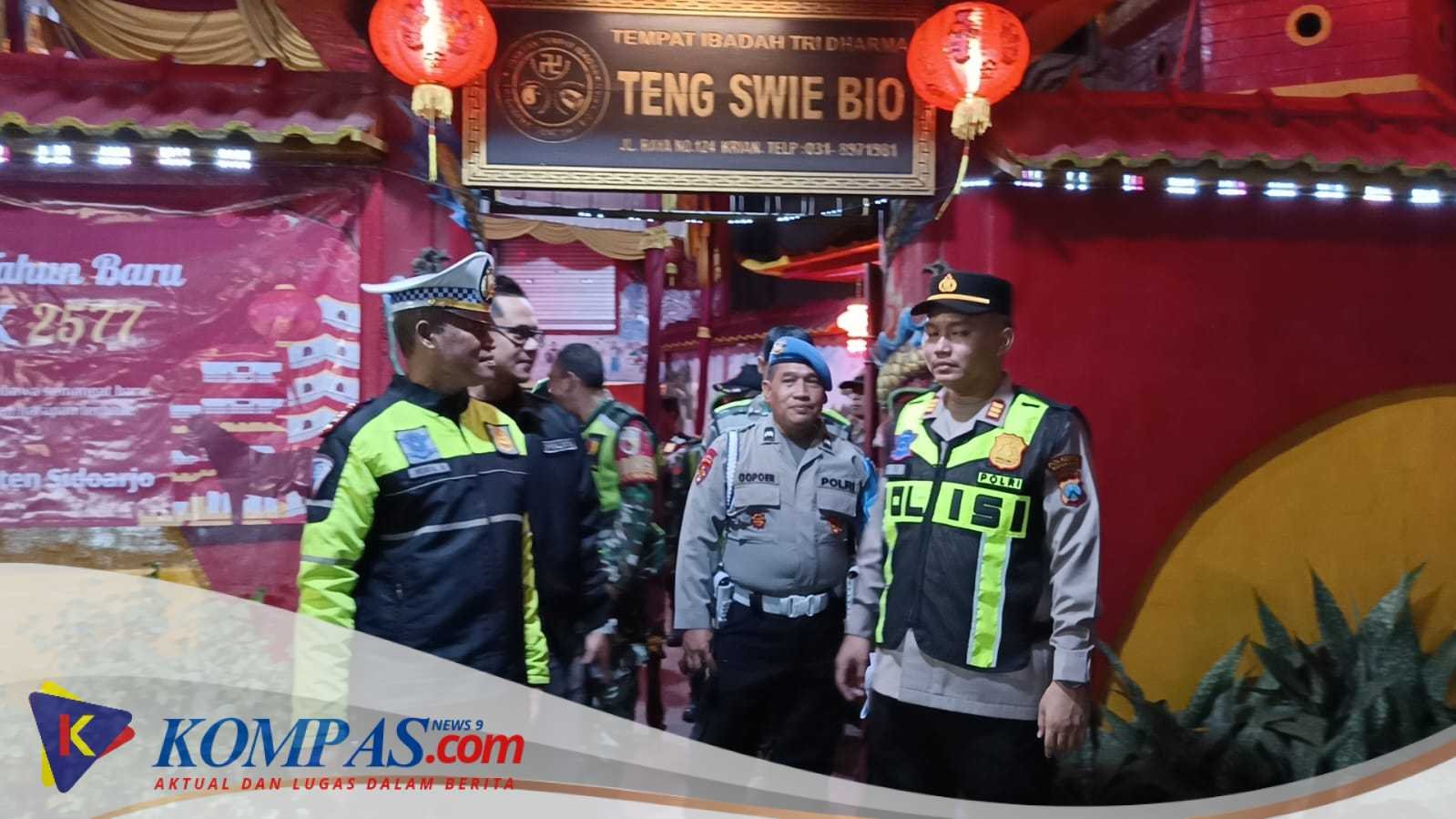 Polresta Sidoarjo Jamin Perayaan Imlek Aman dan Kondusif