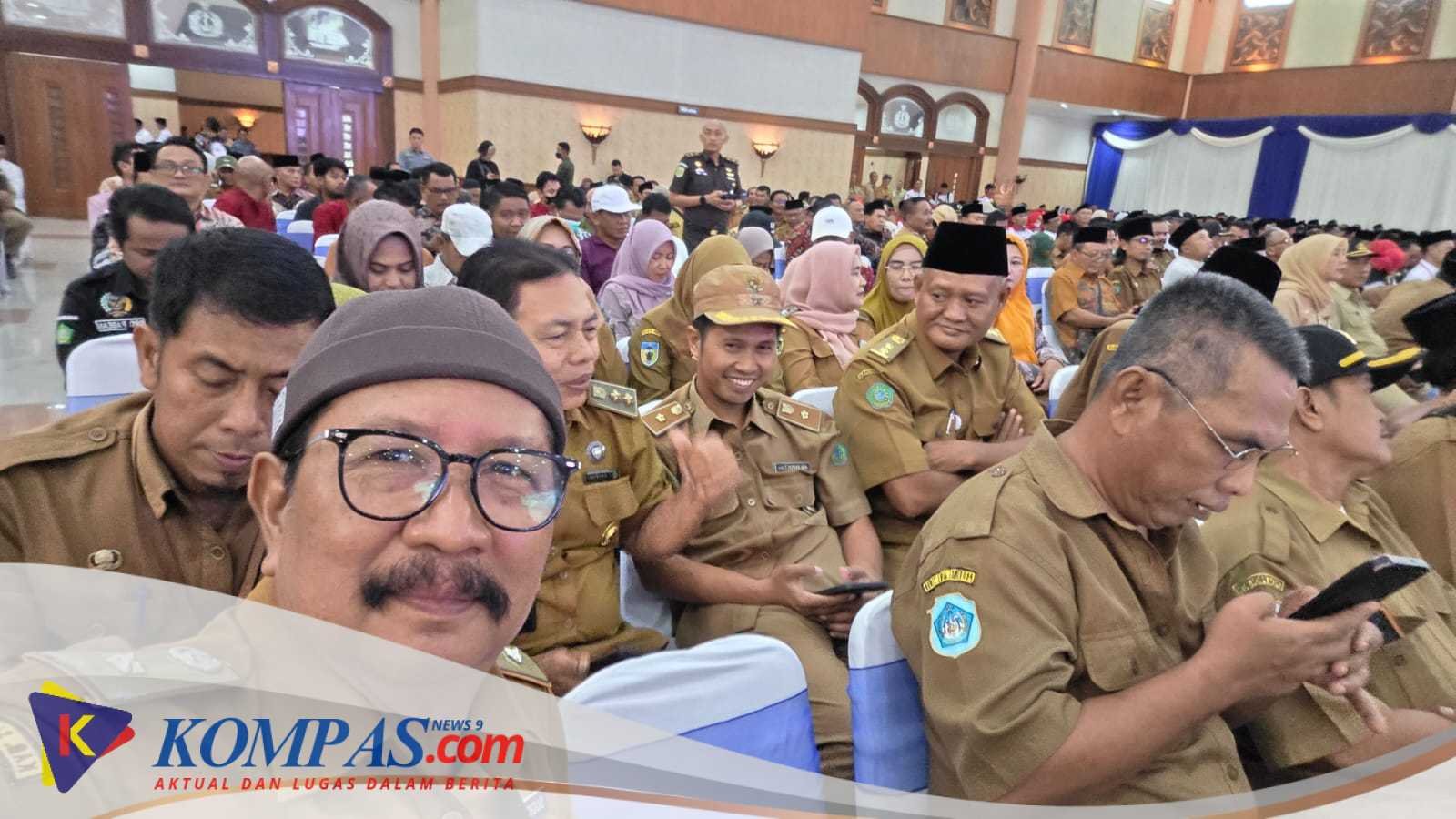 Kepala Desa Sebagian Di wilayah Sidoarjo Ikut Sosialisasi Jaga Desa. Kepal Desa  Desa Gempol Klutuk  Dan Ketua BPD Ikut Hadiri.