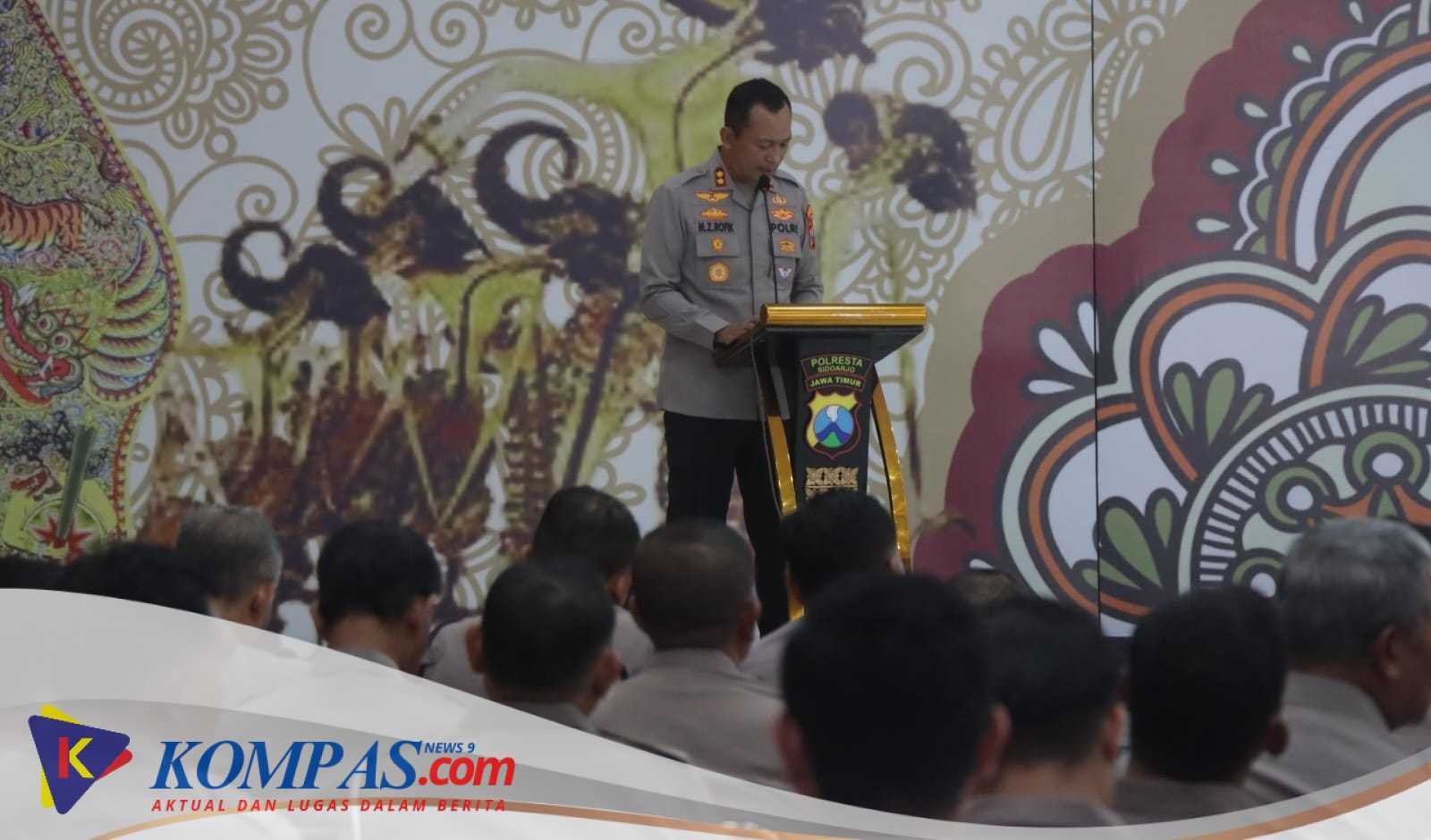 Amankan Lebaran, Polresta Sidoarjo Bersam Jajarsn Gelar Latpraops Ketupat Semeru 2026