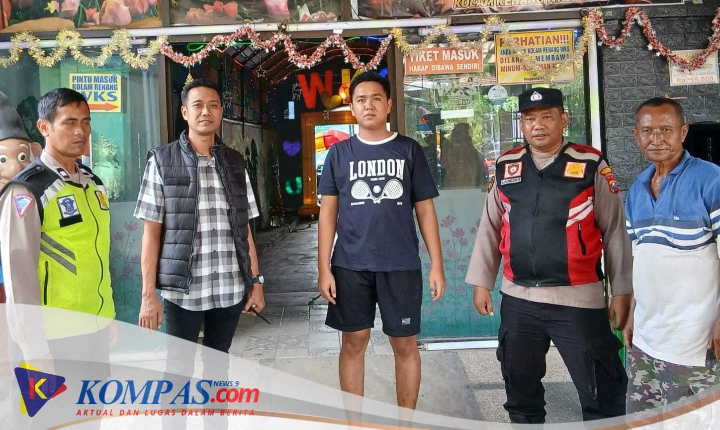 Kapolsek Balongbendo Patroli Dua Tempat Wisata Kolam Renang