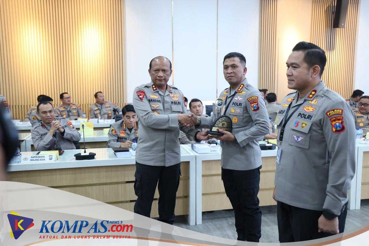Polresta Sidoarjo Komitmen Jaga Keamanan, Raih Penghargaan Kapolda Jatim