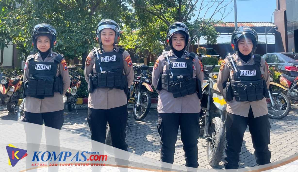 Polwan Polresta Sidoarjo Intensifkan Patroli, Wujudkan Kamtibmas Tetap Kondusif