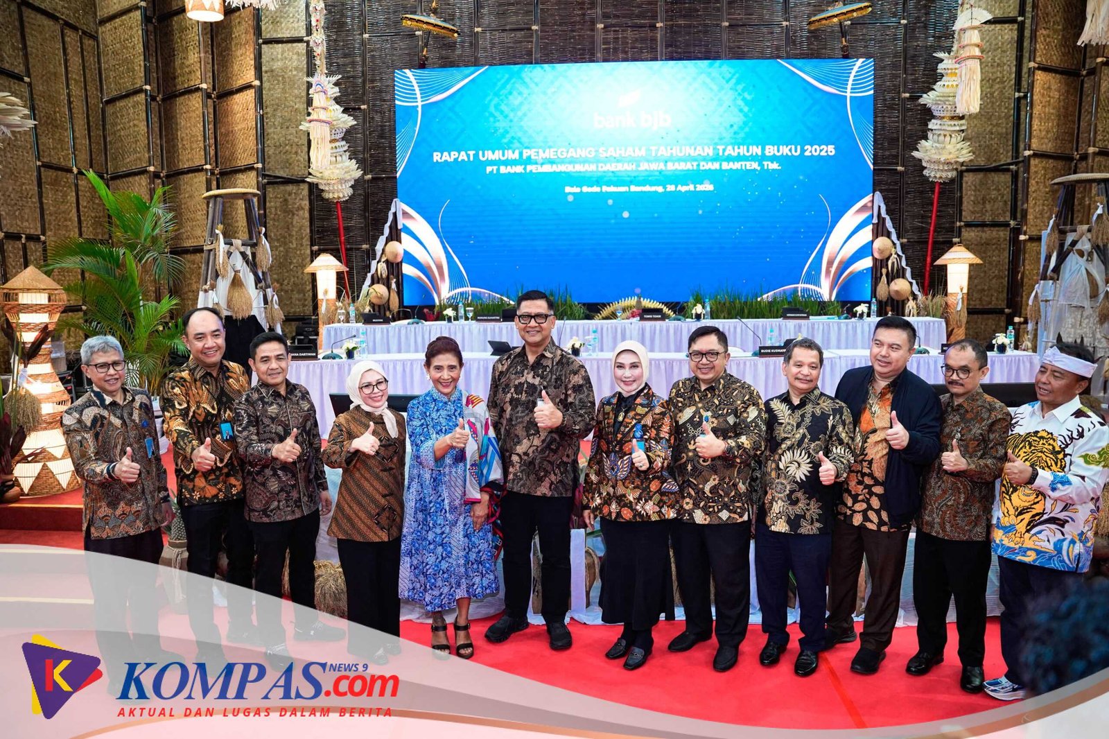 RUPST Bank BJB Sepakat Tebar Dividen Sebesar Rp900 Miliar