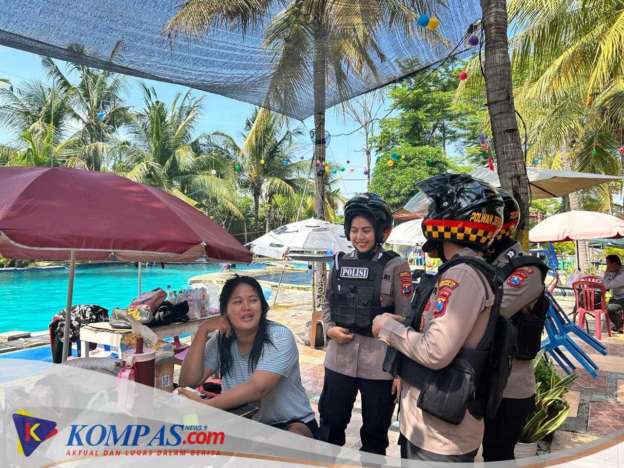 Polwan Polresta Sidoarjo Ajak Warga Jaga Kamtibmas