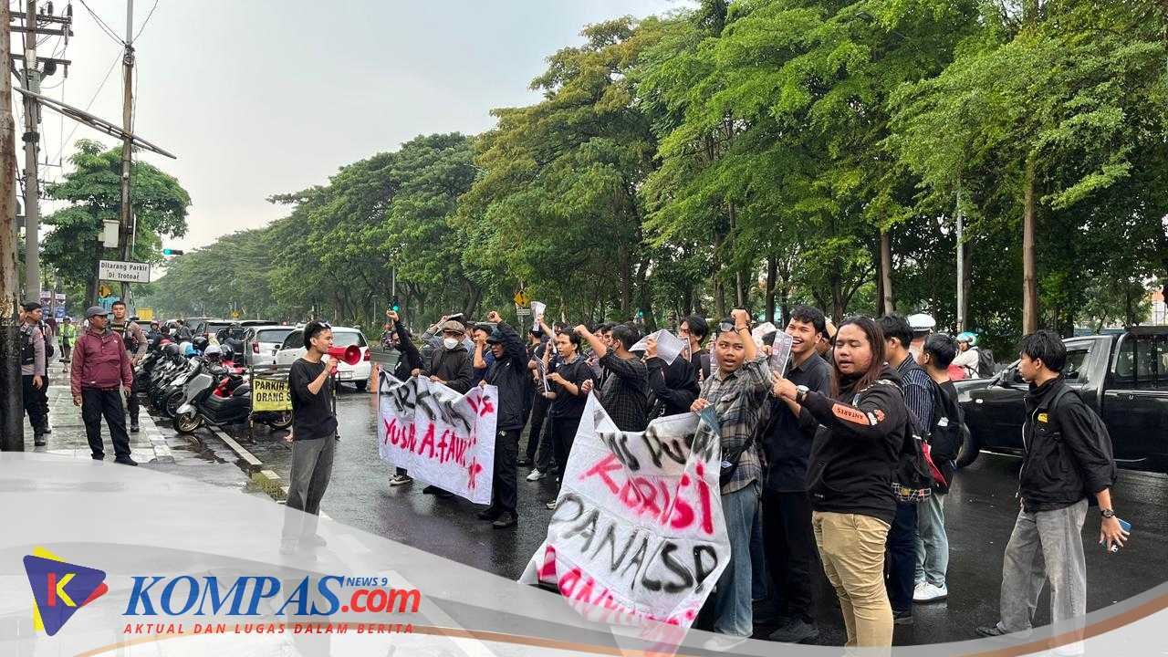 GMN JATIM GELAR AKSI DI KEJATI JATIM, SOROT DUGAAN PENYALAHGUNAAN DANA CSR DI BANYUWANGI