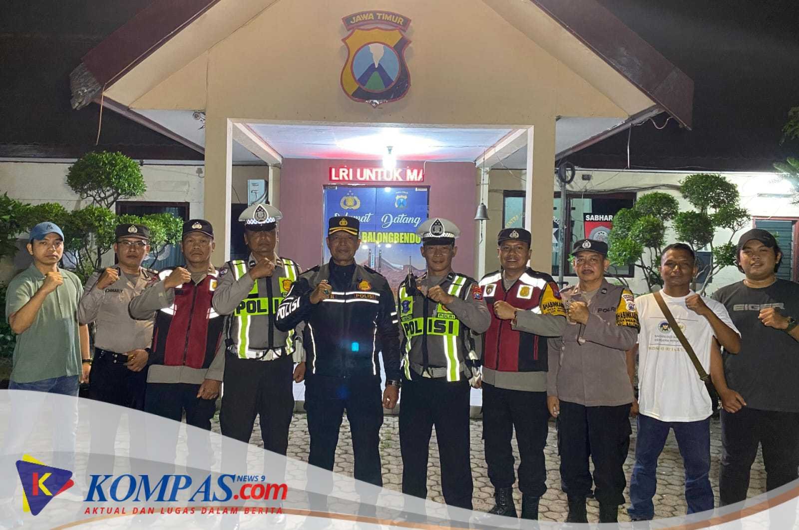 Kapolsek Balongbendo polresta Sidoarjo Apel Tahapan Masa hari Tenang Pelkades
