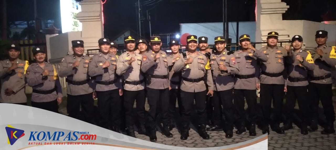 Kapolsek Balongbendo Apel Pengeseran Pasukan Masa Hari Tenang Dan Pemungutan Suara Pelkades