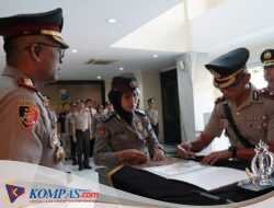 Kapolresta Sidoarjo Pimpin Sertijab Kapolsek Taman, Tekankan Integritas dan Pelayanan Prima