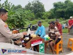 Kopling Bhabinkamtibmas, Ajak Petani Sukseskan Ketahanan Pangan