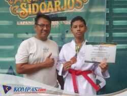 Putra tunggal Pengacara Kondang Singgih pramono SH Juara 3 Di Porkab Sidoarjo 2026, 