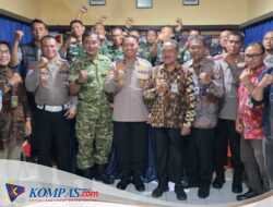 Plt Camat Bersam Danramil Krian Berikan Ucapan HUT Bhayangkara ke-80, Perkuat Sinergitas Tiga Pilar