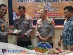 Kegiatan Tasyakuran Kenaikan Pangkat Anggota Polsek Buduran 