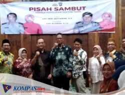 Sertijab Kapolsek Tarik AKP Heri Setiawan SH. Ke AKP Musran S. Pd.