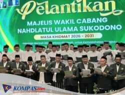 Pengurus MWC NU Sukodono Resmi Dilantik di Hotel Luminor