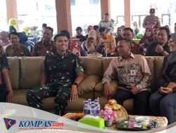 Dandim Sidoarjo Menutup Karya Bakti TNI Di Desa Trungwetan Kecamatan Krian.