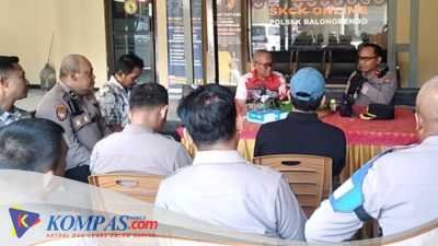 Polsek Balongbendo dapat kunjungan Brigjen Pol (Purn) Drs. Edhi Susilo, S.H. (eks. Kapolda Sulawesi Tenggara)