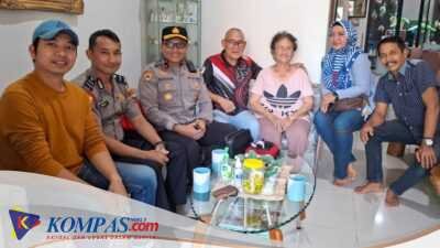 Kapolsek Balongbendo Bersama Jajaran Kunjungi Rumah Kediaman Brigjen Pol (Purn) Edhi Susilo