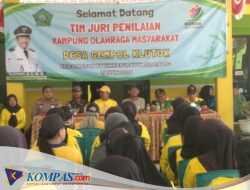 DESA GEMPOL KLUTUK MEWAKILI LOMBA KAMPUNG OLAHRAGA KECAMATAN TARIK