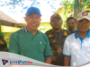 Satpol PP Kecamatan Tarik Cek Pohon Besar Yang Tumbuh  Di Samping  Jalan Dan Sosialisasi Bencana Alam