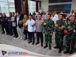 GELAR KOLABORASI SINERGITAS ANTAR INSTANSI, POLSEK KAWASAN PELABUHAN SEMAYANG DAN POLSEK KAWASAN BANDARA HADIRI COFFEE MORNING KOMUNITAS KARANTINA DI BBKHIT KALTIM