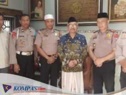 Kapolsek Jabon Silaturahmi dengan Tokoh NU Sidoarjo, Perkuat Sinergi Jaga Kamtibmas